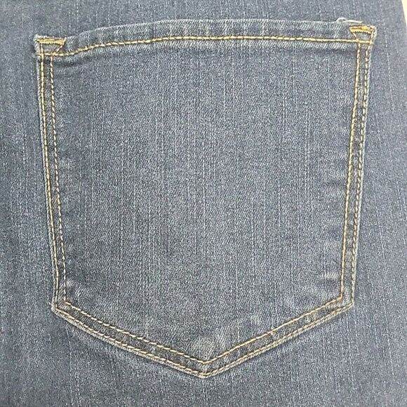 NoBo Skinny Leg Jeans Size 7 Stretch Medium Wash Blue Denim Pockets 26x28 - Picture 8 of 9